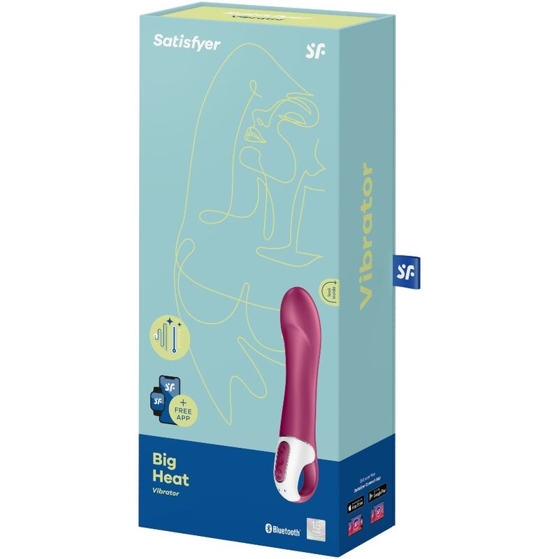 SATISFYER - Big heat g-punkti vibraator