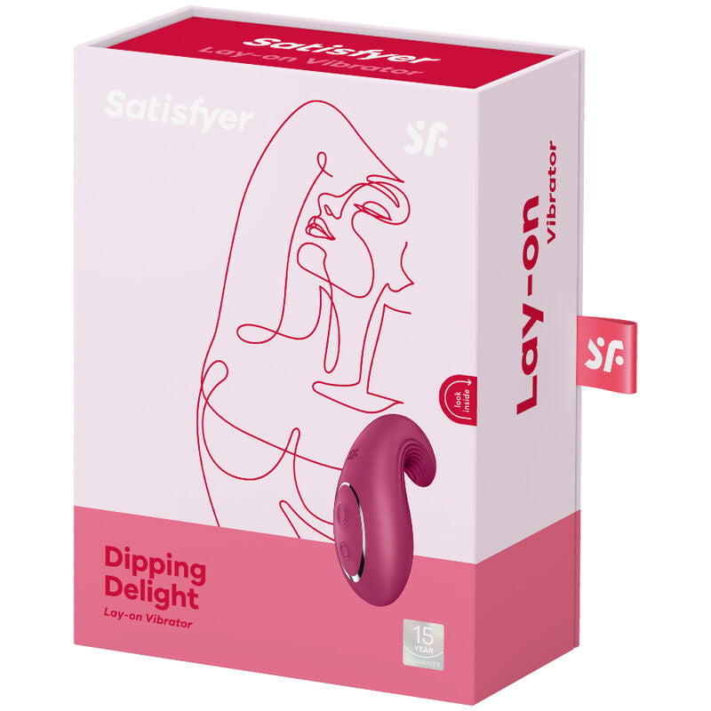 SATISFYER - Dipping delight Lay-on vibrator
