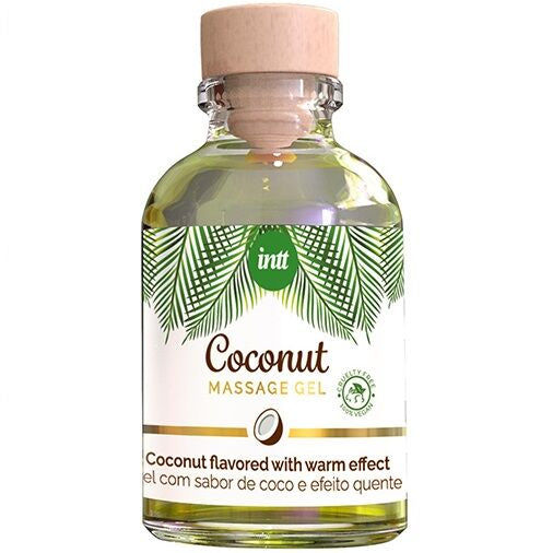INTT - Coconut taste massage gel with heating effect