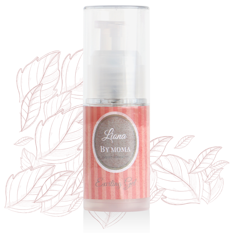 LIONA BY MOMA - Vedel vibraator "Exiting" geel 15ml