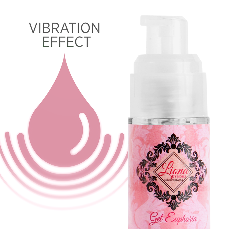 LIONA BY MOMA - Vedel vibraator"Euphoria" geel 15ml