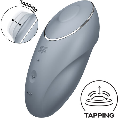 SATISFYER - Tap & Climax 1 Lay-on vibraator